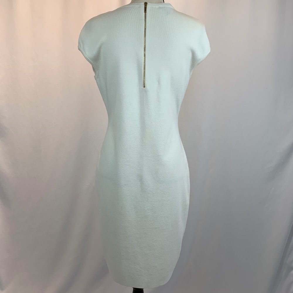 White Escada Sheath Dress - Picture 4 of 6